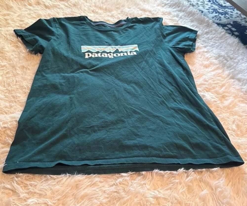 Patagonia Women's P-6 Label Organic Cotton Road to Regenerative Tee